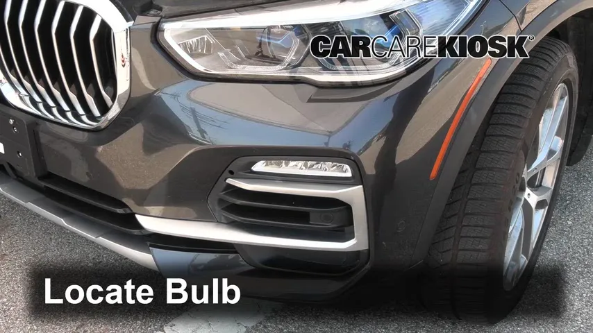 2019 BMW X5 xDrive40i 3.0L 6 Cyl. Turbo Éclairage Feu antibrouillard (remplacer l'ampoule)